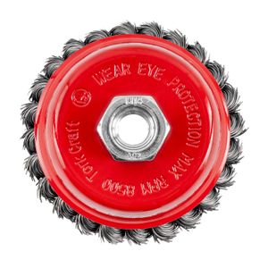 Wire Cup Brush Twisted 100mmxm14 Bulk